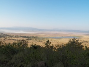El cráter del Ngorongoro