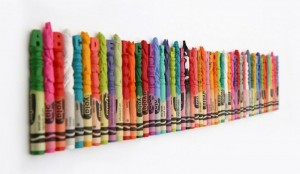 Crayon and pencil art