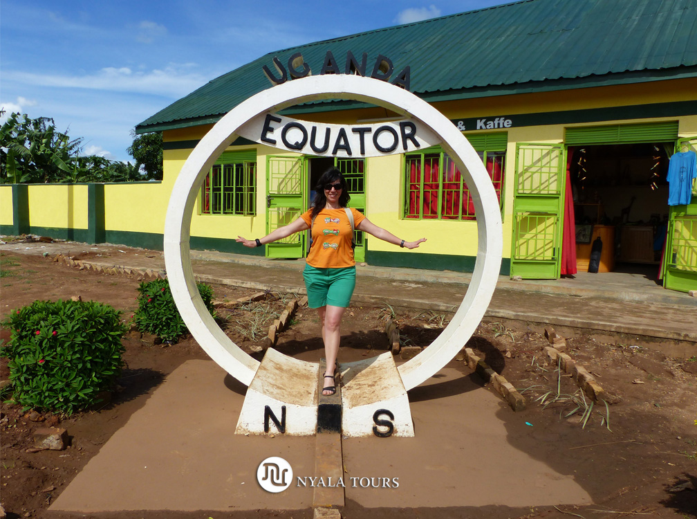 Cruce de ecuador.  Equator crossing.