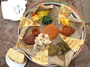 La peculiar y sabrosa comida etiopí