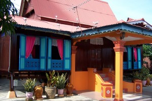 Casas típicas de Malaka