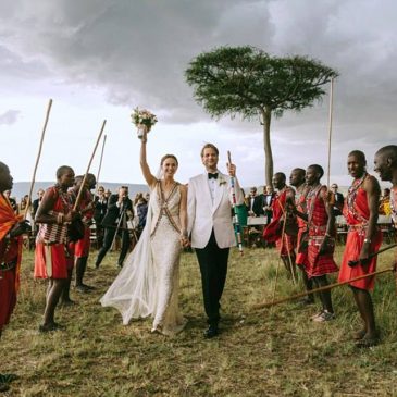 Boda muy especial en Masai Mara, Kenia  /  A unique wedding in the Masai Mara, Kenya