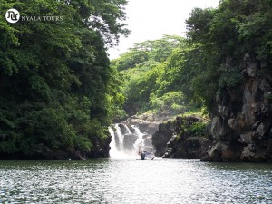 river waterfall