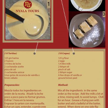 Deliciosas Receta de Tortitas o Crepes |Delicious Crepe Recipe