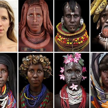 Increible transformación en mujer tribal –  Incredible transform into a tribal woman