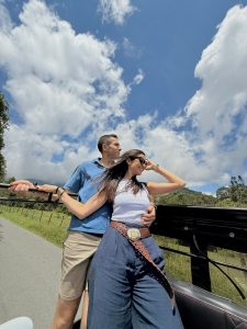 Fátima y Alejandro en su viaje de novios a Colombia con Nyala Tours.